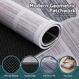 Artiss Floor Rug 50X80cm Doormat Soft Velvet Non-Slip Bath Mat Small Modern - 45-Degree Angle