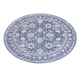 Artiss 120 cm Roung Rugs for Living Room Pad-Free Dense Dot Backing Stops Slipping & Robot Vacuum Friendly, Vintage Carpet for Reading Nook Dining Area, 100% Polyester Washable