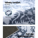 Artiss Rug 160x230cm Area Rug Large Carpet Soft Short Pile Modern Fafi - Rear View