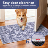 Artiss Floor Rug 50X80cm Doormat Soft Velvet Non-Slip Bath Mat Small Rug Modern - Top-Down View