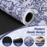 Artiss 60 x 180 cm Runner Rugs for Hallway Bedroom Pad-Free Dense Dot Backing Stops Slipping & Robot Vacuum Friendly, Vintage Carpet for Reading Nook Dining Area, 100% Polyester Washable - Side View