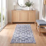 Artiss 60 x 180 cm Runner Rugs for Hallway Bedroom Pad-Free Dense Dot Backing Stops Slipping & Robot Vacuum Friendly, Vintage Carpet for Reading Nook Dining Area, 100% Polyester Washable