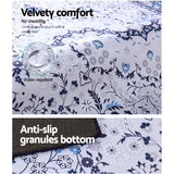 Artiss Rug 200x290cm Area Rug Large Carpet Soft Short Pile Modern Gaspar - Top-Down View
