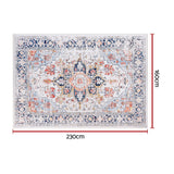 Artiss Floor Rug 160X230cm Large Washable Carpet - Side View