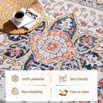 Artiss Floor Rug 240x340cm Large Washable Carpet