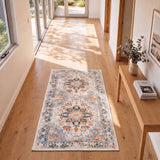 Artiss 60 x 120 cm Runner Rugs For Living Room No Heavy Rubber Crease-Free Foldable Design For Kitchen Entryway And Bedroom 100% Polyester Water-repellent Resistant Non-Shedding - Low Angle