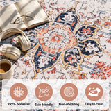 Artiss 60 x 300 cm Runner Rugs For Living Room No Heavy Rubber Crease-Free Foldable Design For Kitchen Entryway And Bedroom 100% Polyester Water-repellent Resistant Non-Shedding - Top-Down View