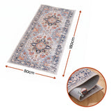 Artiss 80 x 180 cm Runner Rugs For Living Room No Heavy Rubber Crease-Free Foldable Design For Kitchen Entryway And Bedroom 100% Polyester Water-repellent Resistant Non-Shedding - Front View
