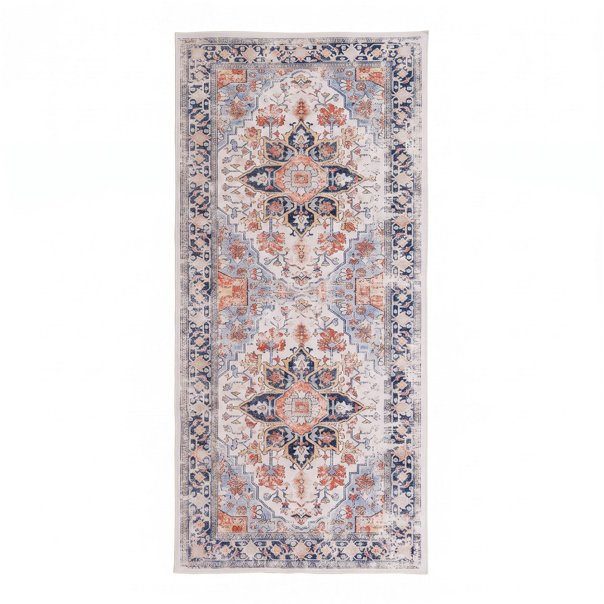 Artiss 80 x 180 cm Runner Rugs For Living Room No Heavy Rubber Crease-Free Foldable Design For Kitchen Entryway And Bedroom 100% Polyester Water-repellent Resistant Non-Shedding