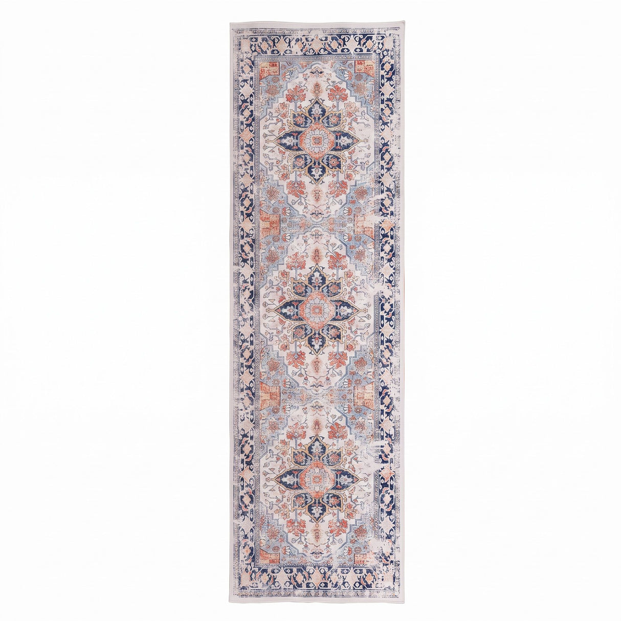 Artiss 80 x 300 cm Runner Rugs For Living Room No Heavy Rubber Crease-Free Foldable Design For Kitchen Entryway And Bedroom 100% Polyester Water-repellent Resistant Non-Shedding