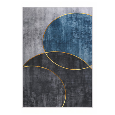 Artiss Washable Floor Rug 240X340cm Large Geometric Area Rug Modern Floor Carpet