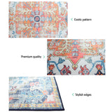 Artiss Rug 160x230cm Area Rug Large Carpet Soft Short Pile Modern Yasmin - Top-Down View