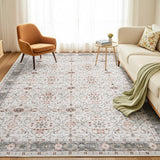 Artiss Washable Floor Rug 240X340cm Large Area Rug Modern Living Room Carpet - Close-Up Angle