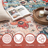 Artiss Floor Rug 200X290cm Large Washable Area Rug Modern Living Room Carpet Mat - Rear View