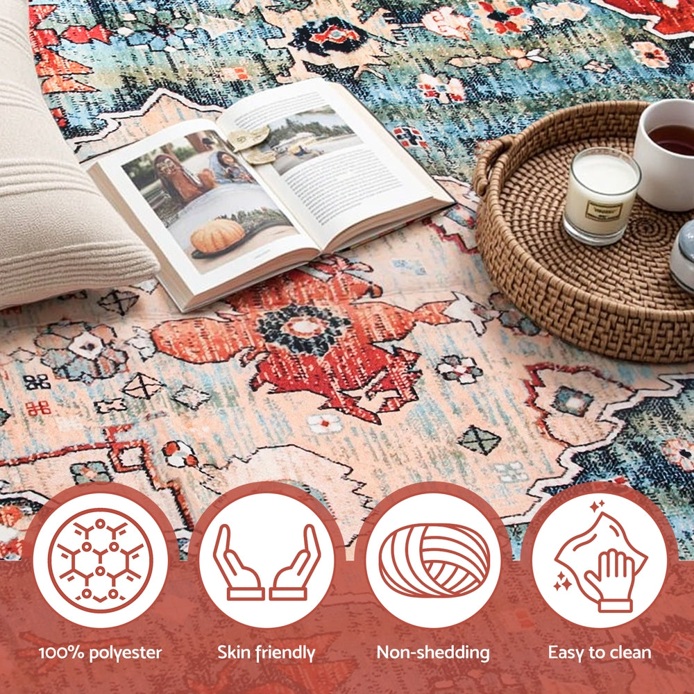Artiss Floor Rug 240X340cm Large Washable Area Rug Modern Living Room Carpet Mat