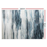 Artiss Rug 160x230cm Area Rug Washable Mat Large Carpet Soft Short Pile Poca - Front View