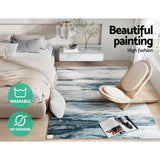 Artiss Rug 160x230cm Area Rug Washable Mat Large Carpet Soft Short Pile Poca - Side View