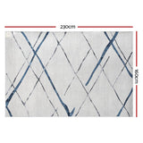 Artiss Rug 160x230cm Area Rug Washable Mat Large Carpet Soft Short Pile Jaca