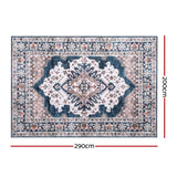Artiss Floor Rug 200X290cm Large Washable Persian Area Rug Living Room Carpet - Front View