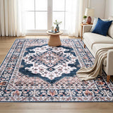 Artiss Floor Rug 200X290cm Large Washable Persian Area Rug Living Room Carpet - Close-Up Angle