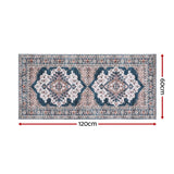 Artiss 60 x 120 cm Washable Runner Area Rug No Hard Glue Quilt-Like Soft for Home Decor, 0.5cm Ultra-Thin Pet Friendly Bohemian Medallion Bedroom Carpet - Front View