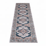 Artiss 60 x 300 cm Washable Runner Area Rug No Hard Glue Quilt-Like Soft for Home Decor, 0.5cm Ultra-Thin Pet Friendly Bohemian Medallion Bedroom Carpet - Extra Image