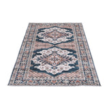 Artiss 80 x 180 cm Washable Runner Area Rug No Hard Glue Quilt-Like Soft for Home Decor, 0.5cm Ultra-Thin Pet Friendly Bohemian Medallion Bedroom Carpet - Extra Image