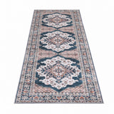 Artiss 80 x 300 cm Washable Runner Area Rug No Hard Glue Quilt-Like Soft for Home Decor, 0.5cm Ultra-Thin Pet Friendly Bohemian Medallion Bedroom Carpet - Extra Image