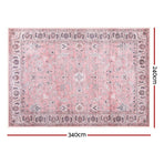 Artiss Floor Rug 240X340cm Large Washable Area Rug Vintage Living Room Carpet