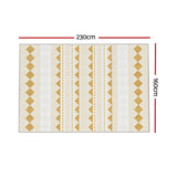 Artiss Rug 160x230cm Area Rug Washable Mat Large Carpet Soft Short Pile Ella