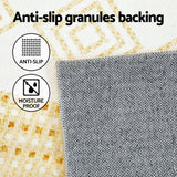 Artiss Rug 200x290cm Area Rug Washable Mat Large Carpet Soft Short Pile Ella - 45-Degree Angle
