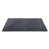 Artiss Floor Rug 160x230cm Plush Area Shaggy Rug Living Room Bedroom Carpet Grey - Side View