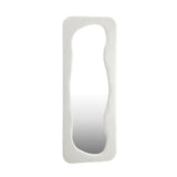 Oikiture Full Length Mirror 160x60cm Boucle Floor Mirrors