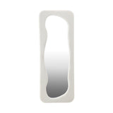 Oikiture Full Length Mirror 160x60cm Boucle Floor Mirrors