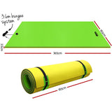 Weisshorn Floating Water Mat 3.5x1.8m Foam Pad Swimming Pool Island Platform - Front View