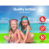 Weisshorn Floating Water Mat 3.5x1.8m Foam Pad Swimming Pool Island Platform - 45-Degree Angle