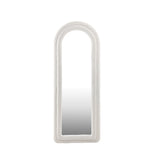Oikiture Full Length Mirror Boucle Frame 1.6M Floor Mirrors