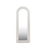 Oikiture Full Length Mirror Boucle Frame 1.6M Floor Mirrors - Front View