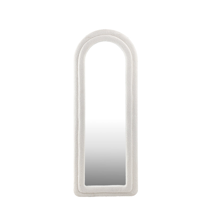 Oikiture Full Length Mirror Boucle Frame 1.6M Floor Mirrors, image 2