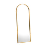 Oikiture Full Length Mirror Arched Wooden 166x60cm