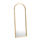 Oikiture Full Length Mirror Arched Wooden 166x60cm