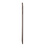 Oikiture Wooden Full Length Mirror 180x70cm Arched Floor Mirrors Brown - Side View
