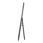 Oikiture 180x70cm Full Length Mirror Arched Floor Mirrors Black