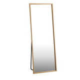 Oikiture Wooden Full Length Mirror 166x60cm Rectangle
