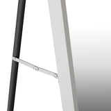 Oikiture Wooden Full Length Mirror 166x60cm Rectangle White