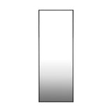 Oikiture 166x60cm Full Length Mirror Dressing Floor Mirrors Black