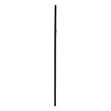 Oikiture Wooden Full Length Mirror 166x60cm Rectangle Floor Mirrors Black