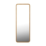 Oikiture Full Length Mirror Rectangle Wooden 166cm x 60cm - Front View