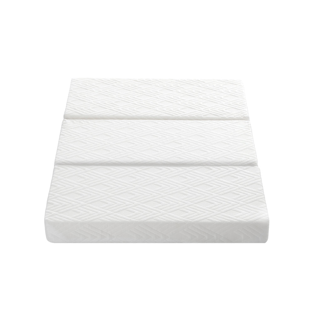 Bedra Folding Mattress 3-Fold Foldable Foam White
