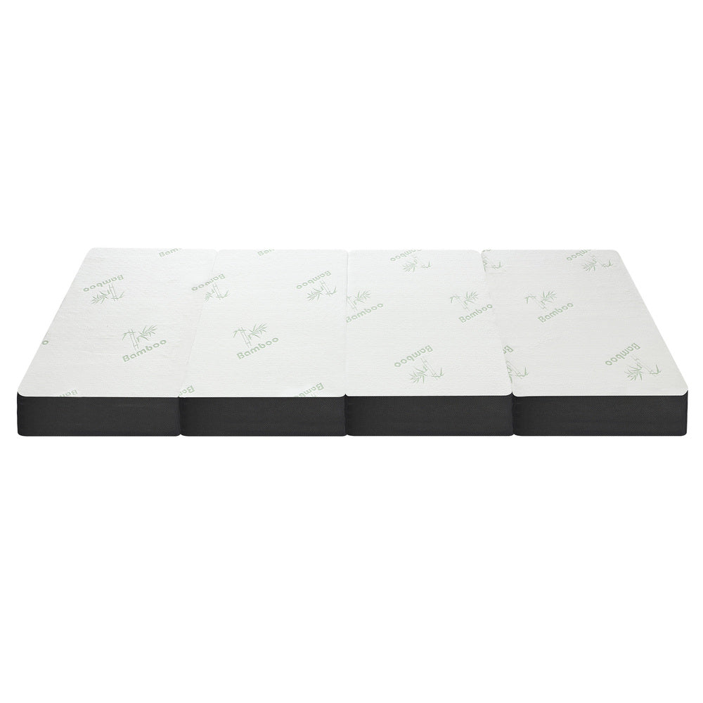 Bedra Foldable Mattress Bamboo 4 Fold Camping Floor Cushion
